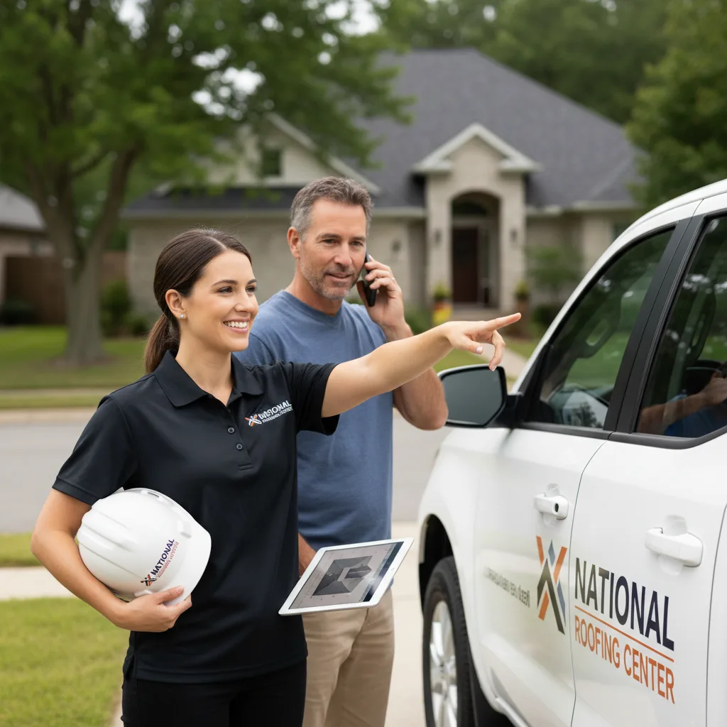 National Roofing Center customer support in Pomerene